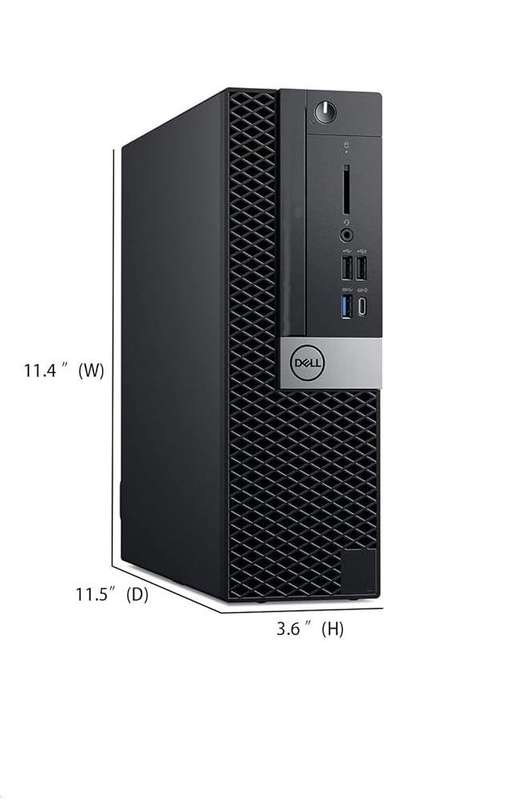 Dell OptiPlex 7050 Intel Core i3 - 7700 7th Gen SFF PC with 128 GB SSD 8GB Ram DDR 4.