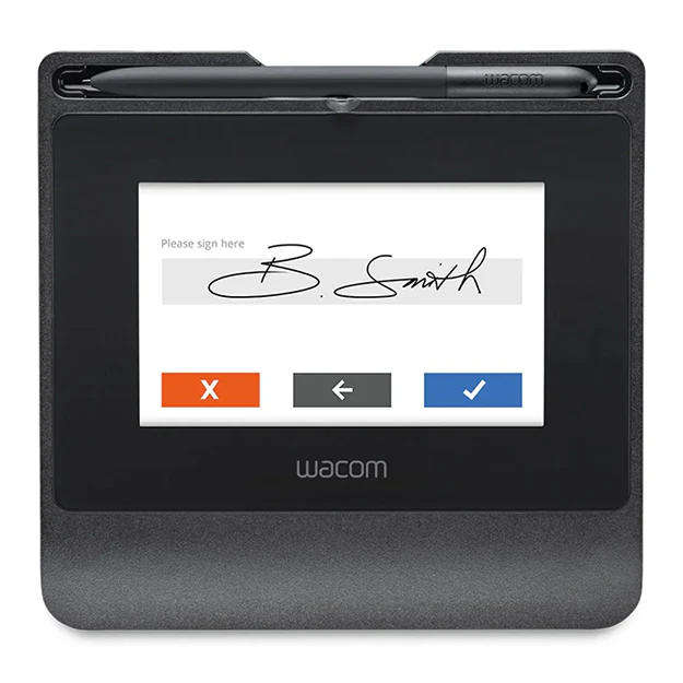 Wacom STU-540 LCD Colour Signature Pad & Sign Pro PDF - Black