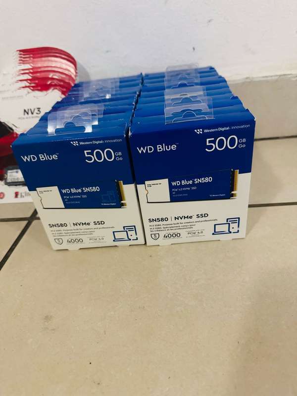 WD Blue SN580 NVMe SSD Internal Storage, 512 GB