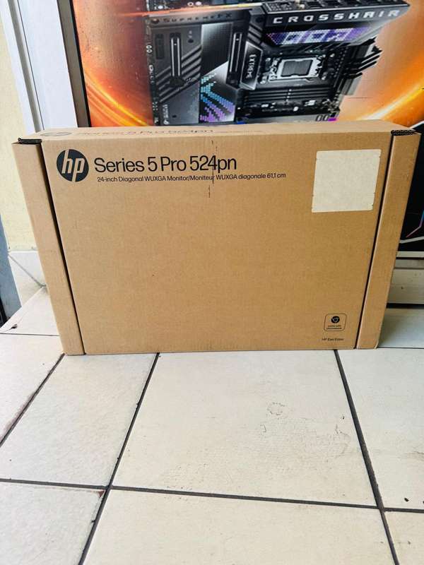 HP Series 5 Pro 24 inch WUXGA Monitor - 524pn (9D9A7AA)