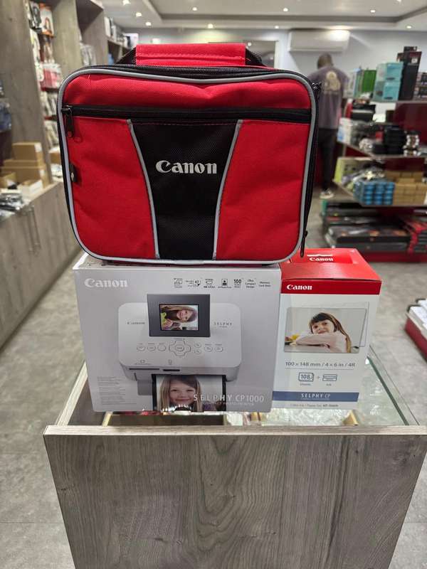 Canon Selphy CP1000 Photo Printer Bundle