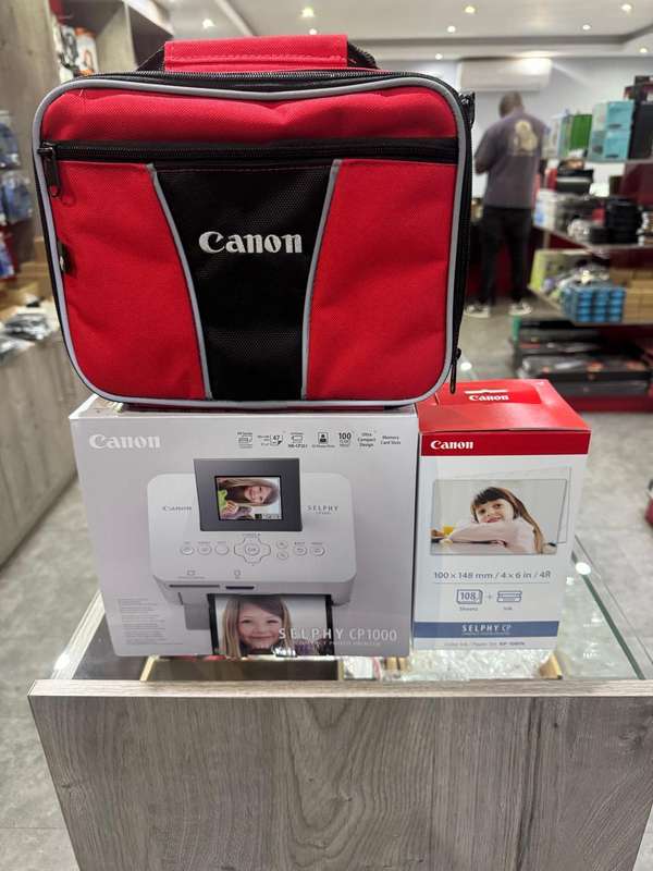 Canon Selphy CP1000 Photo Printer Bundle