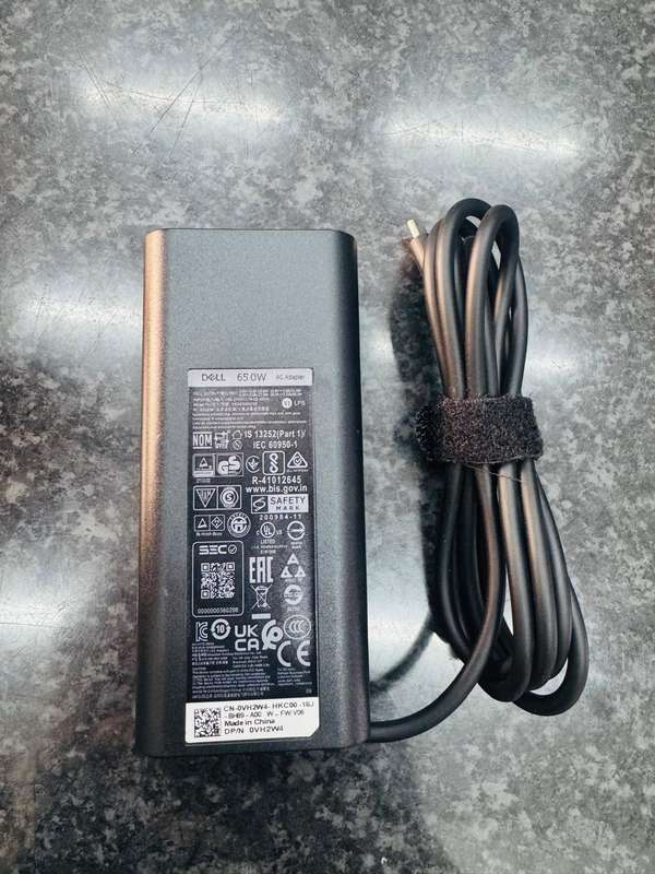 New  Dell 65W USB-C Type C Laptop AC Adapter Charger 20V 3.25A