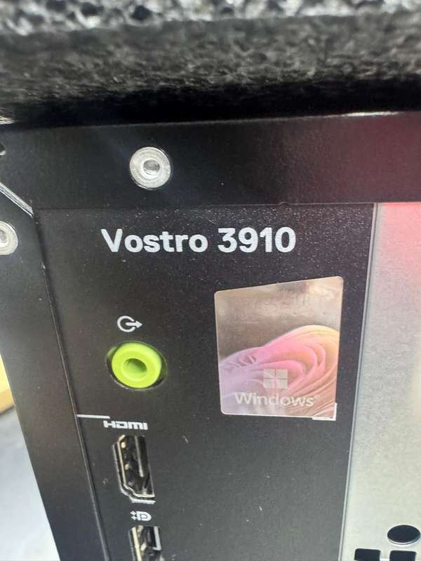 Dell Vostro 3910 MT Desktop - Core i5 12th gen, 8GB RAM, 512 SSD New