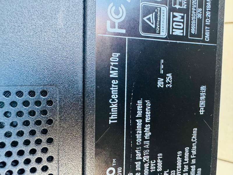 LENOVO M710Q CORE I5 7500 @ 3.40GHZ 8GB RAM 256GB SSD GRADE A