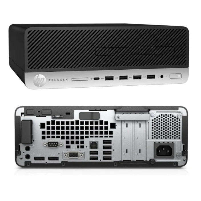 HP PRODESK 600 G3 SFF CORE i3 6 Gen 2.8 GHZ 8 GB RAM 128 GB SSD WINDOWS 11 PRO 22 Inch HP Monitor
