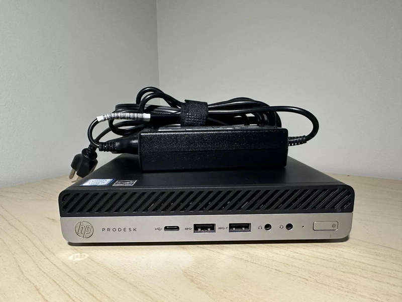 HP MP9 G4 Retail System - Mini MFF Core i5 8th Gen 256GB SSD 8GB DDR4 MEMORY 2666
