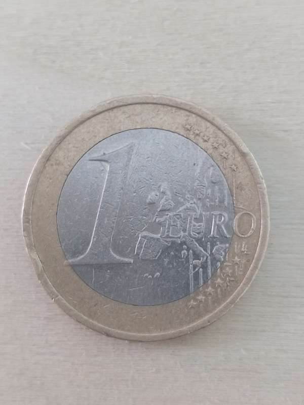 2002 German A 1 Euro coin