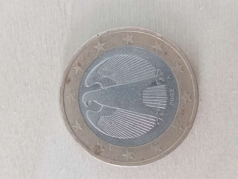 2002 German A 1 Euro coin