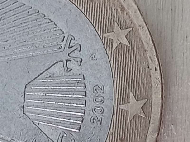 2002 German A 1 Euro coin