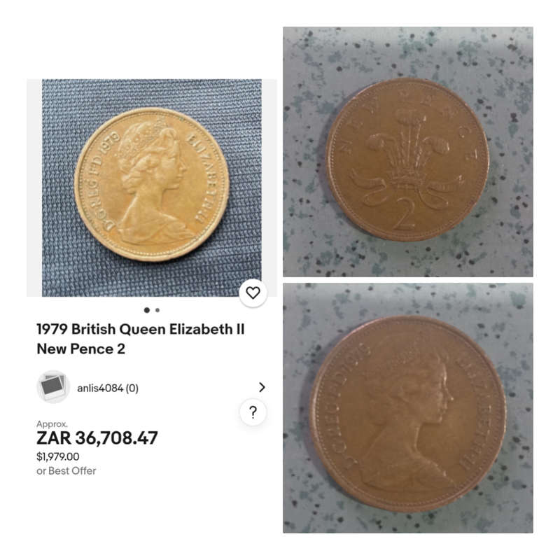 1979 Elizabeth II New Pence 2