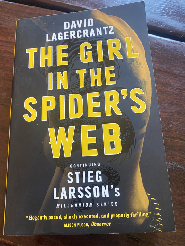 The Girl in the Spiders Web by David Lagercrantz
