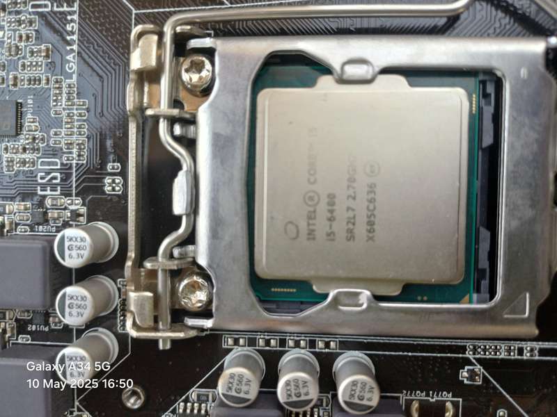 ASUS H11O MOTHERBOARD + CORE I5 6400 + HDD 500GB & STOCK COOLER