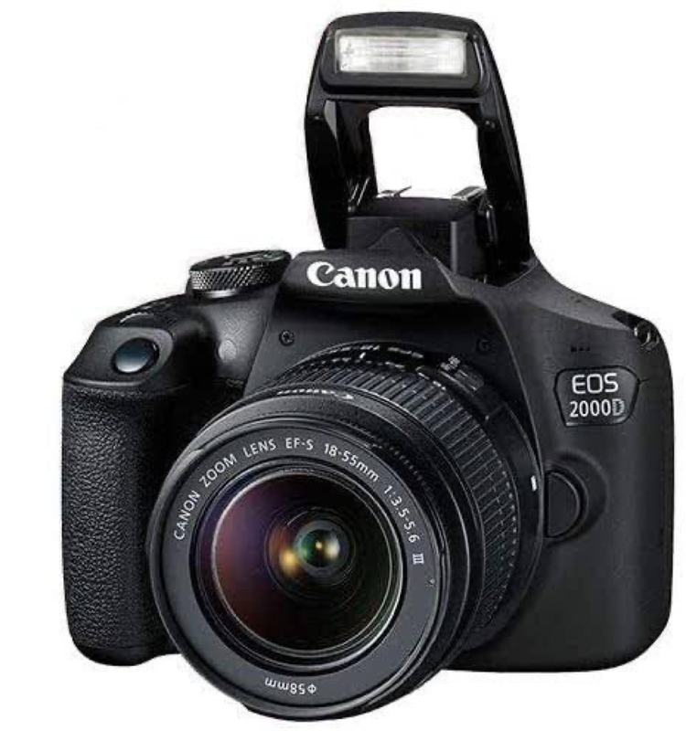 Canon EOS 2000D + EF-S 18-55mm f/3.5-5.6  III Lens