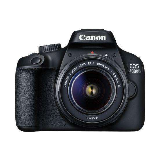 Canon EOS 4000D DSLR with EF-S 18-55mm III f/4-5.6 III Lens