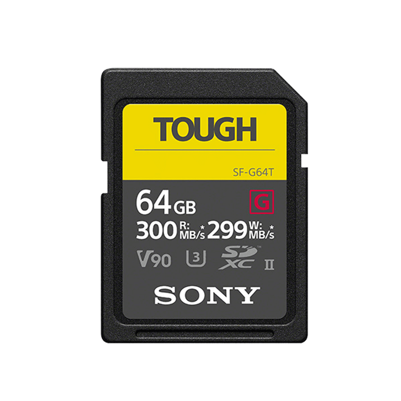 Sony Tough 64GB SDXC UHS-II 900mb/s MEMORY CARD