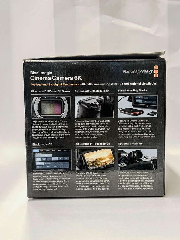 Blackmagic Design Cinema Camera 6K (Leica L)