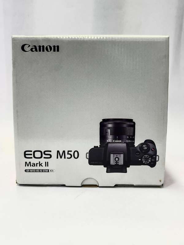 Canon EOS M50 Mark II + 15-45mm  Mirrorless Camera kit