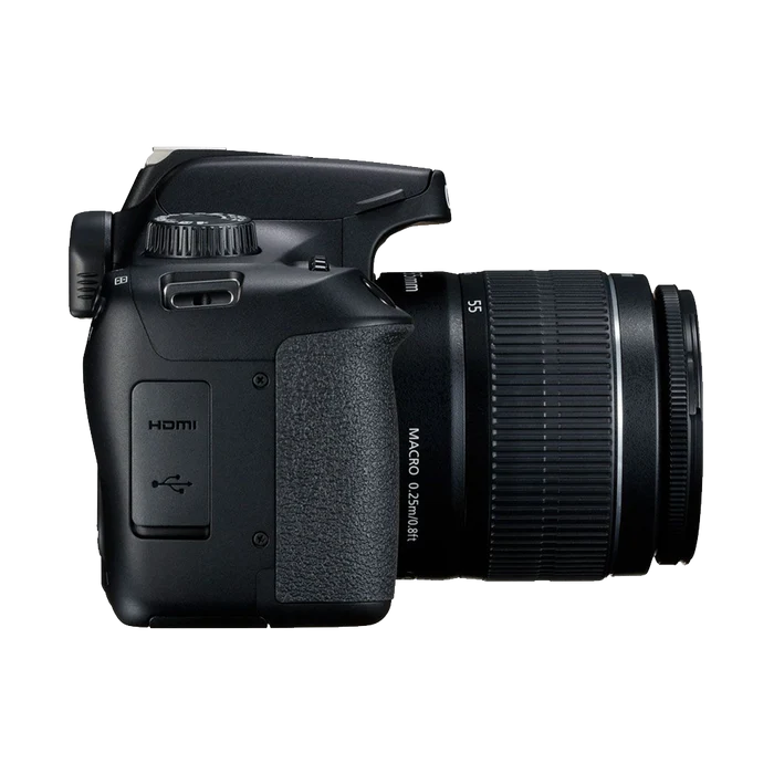 Canon EOS 4000D DSLR with EF-S 18-55mm III f/4-5.6 III Lens