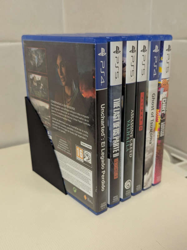 Invisible Bluray/PS5/PS4 games holder