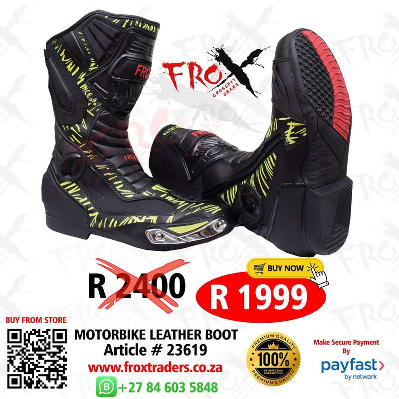 Motorbike Leather Boot