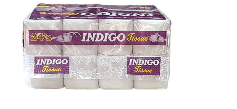 INDIGO 24 PACK 200 SHEETS 1 PLY TOILET PAPER