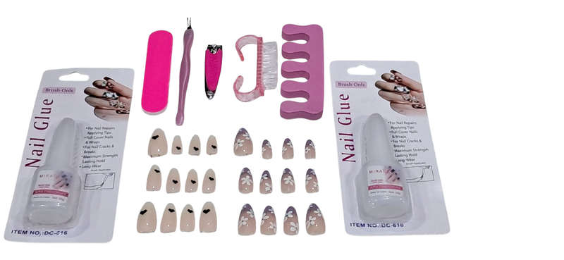 Wendy Beauty Stick on Nails