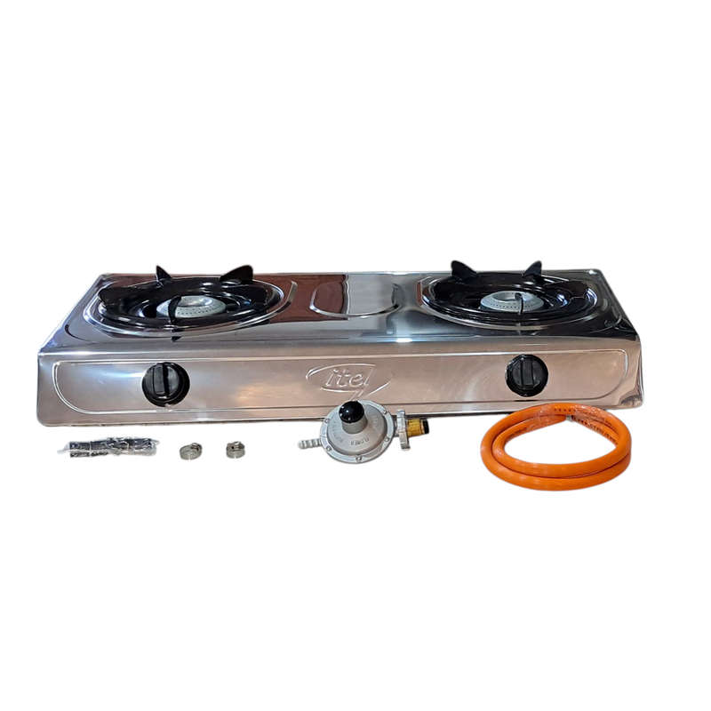 ITEL ITC2002 2 BURNER GAS STOVE