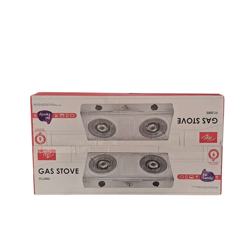 ITEL ITC2002 2 BURNER GAS STOVE