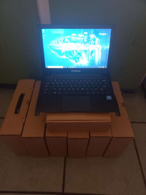 5x brand new proline v116 notebook laptops