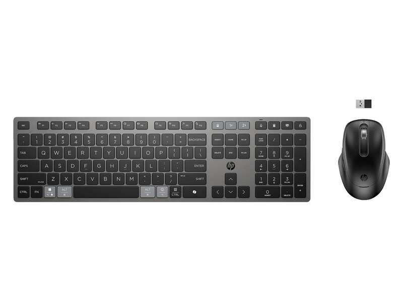 HP 725 Rechargable Wireless Keyboard and Mouse Combo