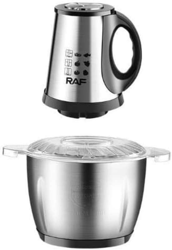 SM RAF Stainless Steel Food Processor, 3L Capacity, Model R7032