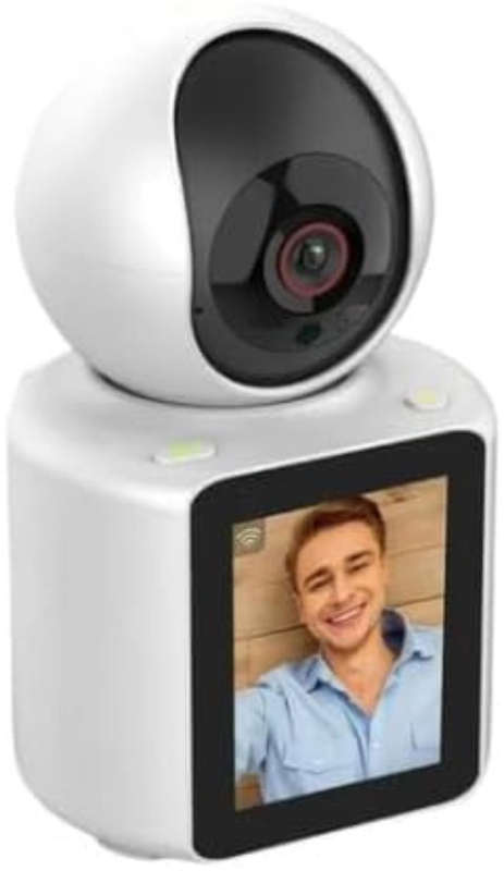 2 Way Wireless One Click Video Call Nanny Cam With 2.8" Screen