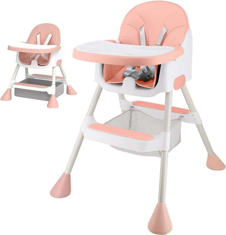 Baby High Chair W/Feeding Tray For Babies Food