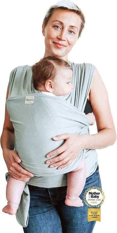 Baby Sling Wrap Newborn to Toddler Carrier, Stretchy Baby Wraps