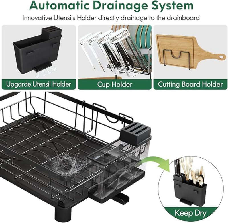 2 Tier dish drainer