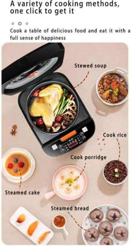 900W LARGE Multifunctional 5L Electric Pressure Cooker
