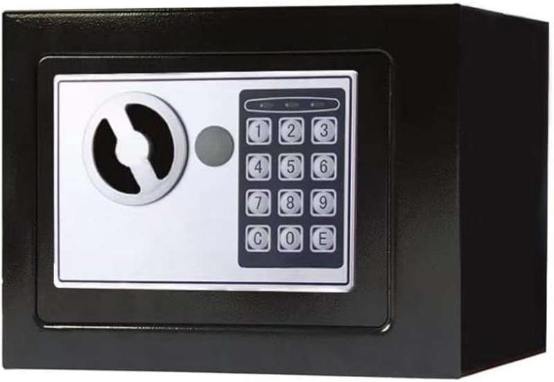 Digital Safety Security Box Safe Deposit Box  Compact Anti-Theft Safe with Electronic Keypad Lock