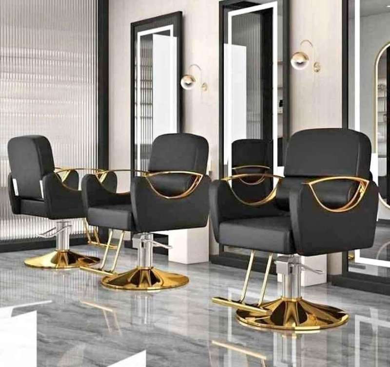 Luxurious Saloon Chairs 360 Degrees Rotational