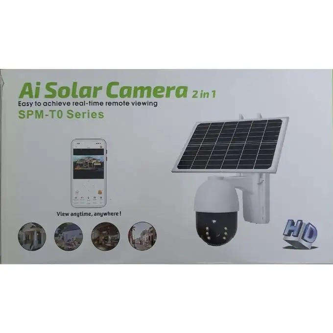 AI Solar Camera 2 in 1