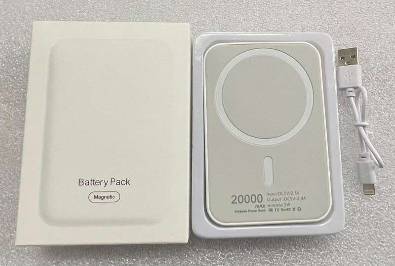 Wireless magnetic power bank 20000mAh