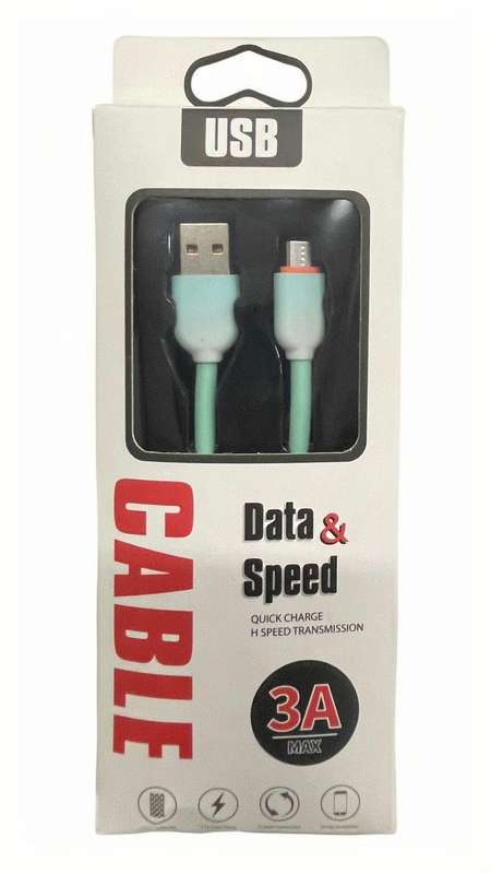 V8 Android color extra thick fast charging data cable