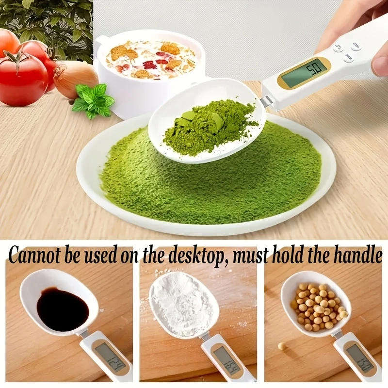 Electronic digital display spoon scale