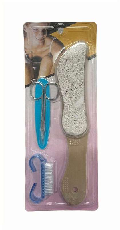 Pumice stone pedicure tool set