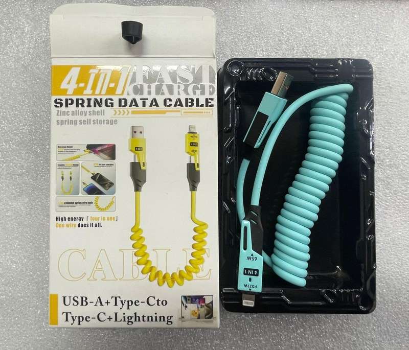 Hot version Transformers Spring 4 in 1 4-port flash charger