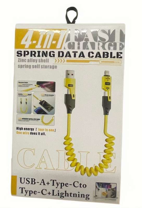 Hot version Transformers Spring 4 in 1 4-port flash charger