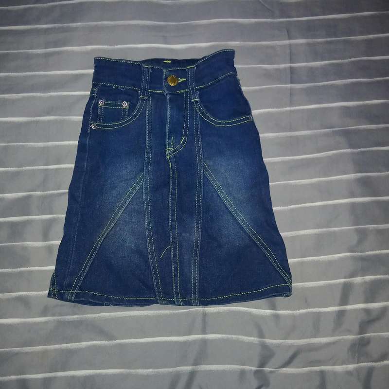 Girls skirt denim