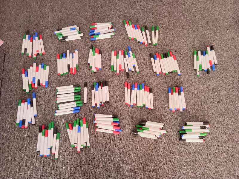 Markers assorted colour's