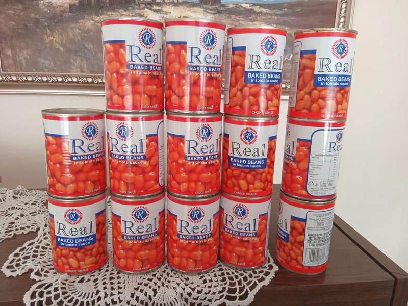 Real backed beans x 14