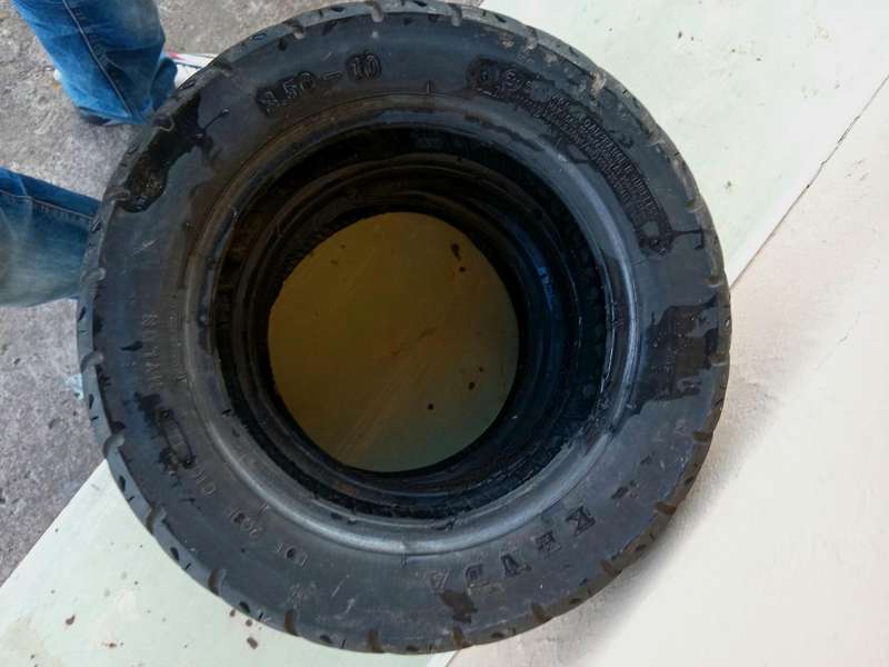 Scooter tyre's x 3